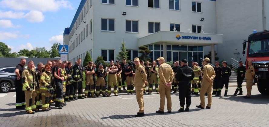 Ćwiczenia doskonalące dla strażaków ochotników